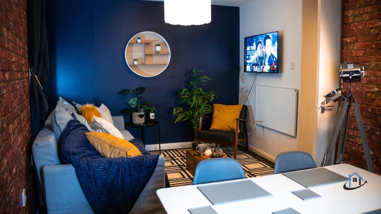 Flat 1 - King Bed, Parking, Workspace, Wi-Fi, Corporates Nottingham Bagian luar foto